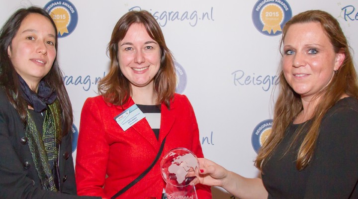 Toerisme Belgi met de Reisgraag award