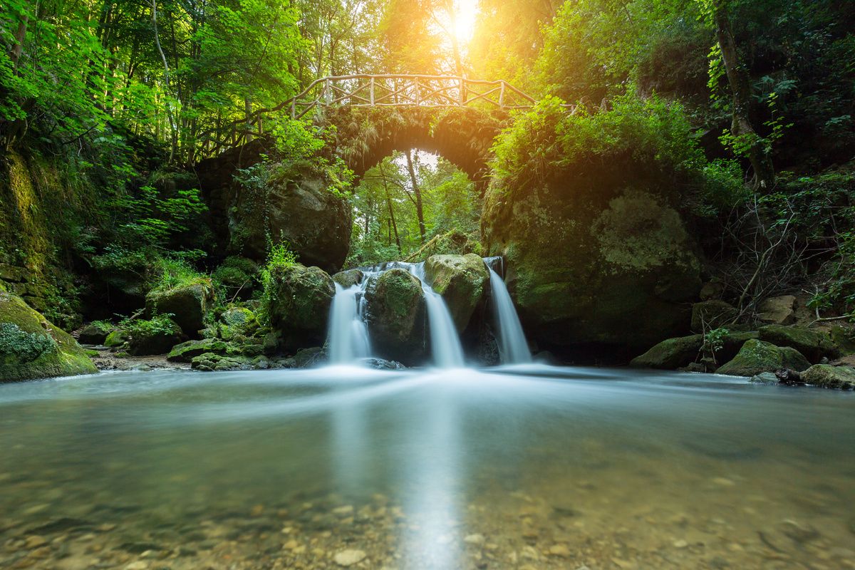 Schiessentumpel Waterval in Klein Zwitserland