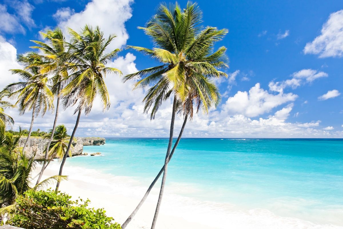 Parelwitte stranden op Barbados