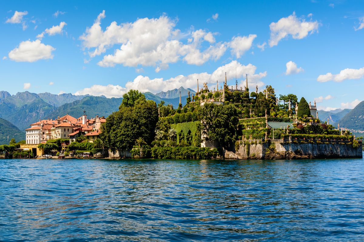 Isola Bella, een van de Borrome�sche Eilanden