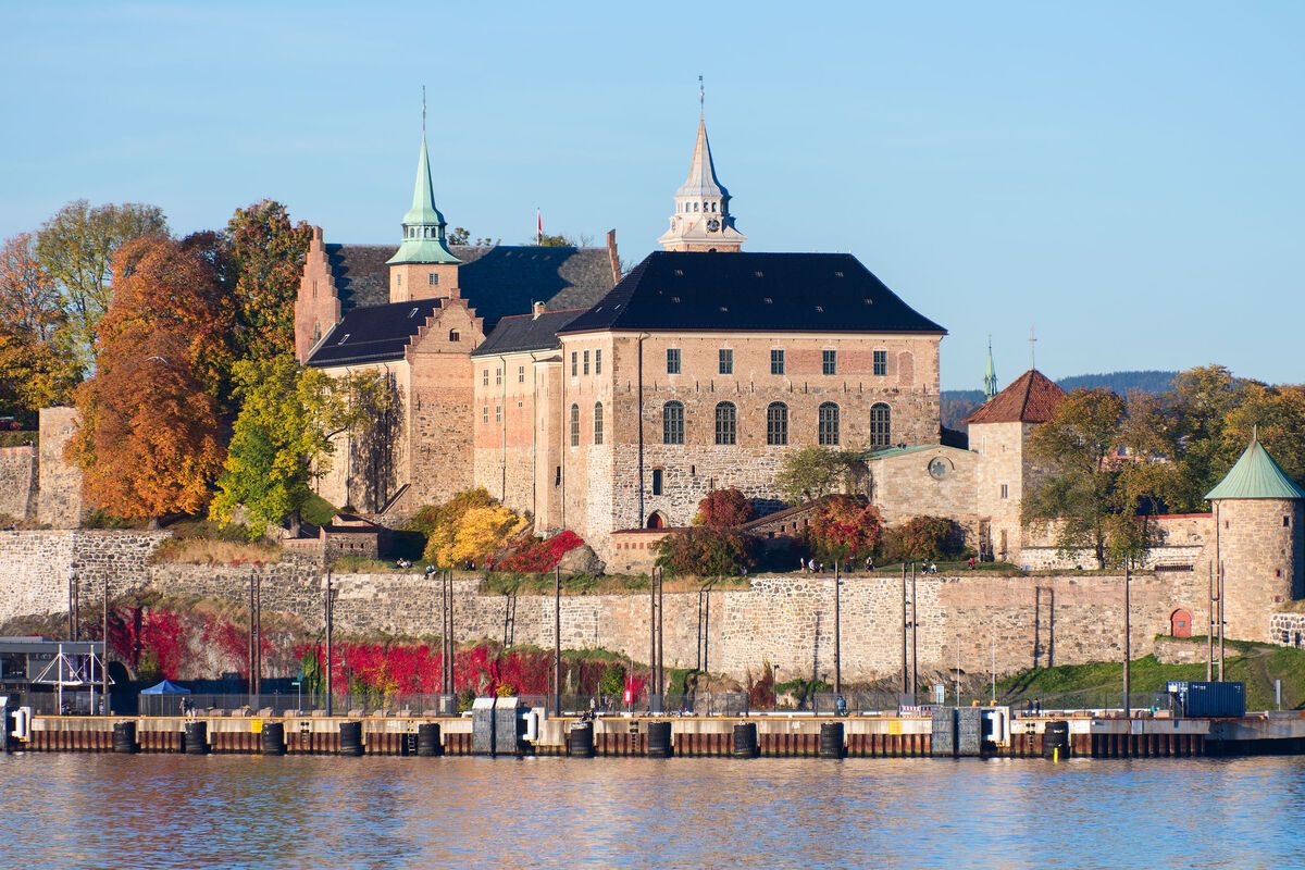Akershus Slot, Kasteel/fort Oslo, Noorwegen