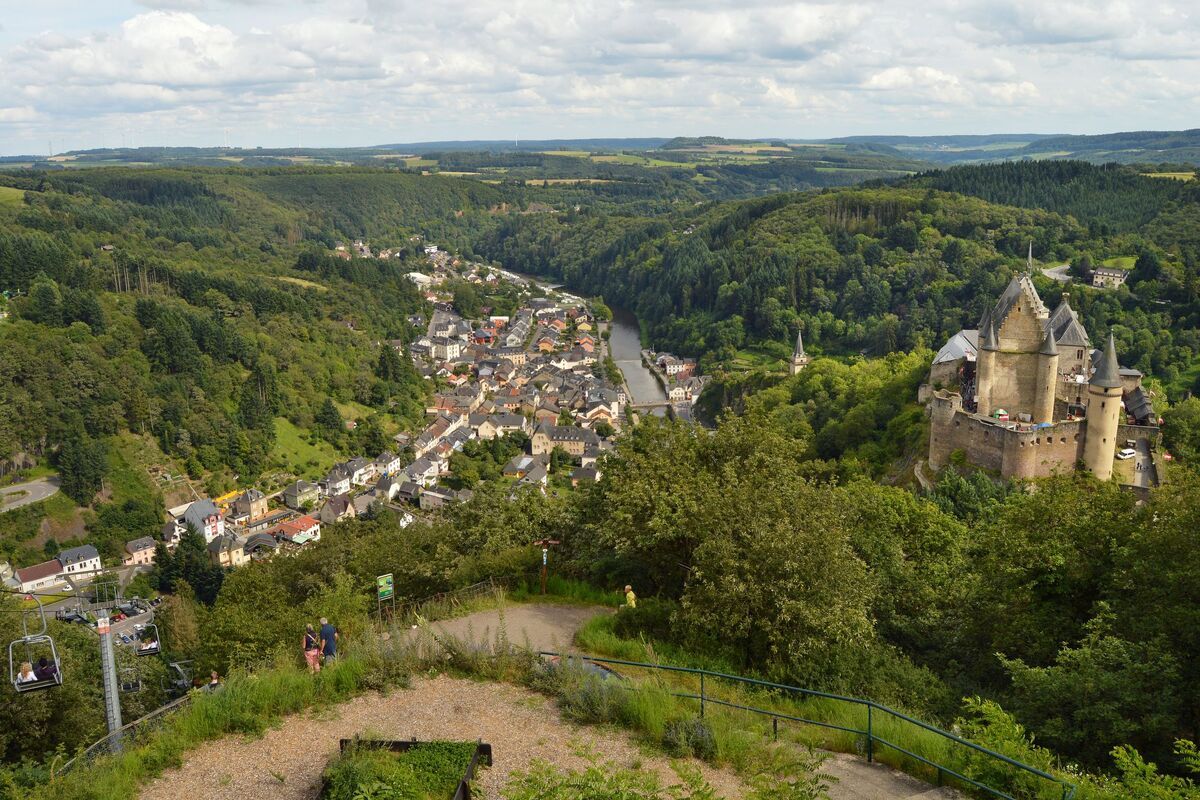 de stoeltjeslift van Vianden 