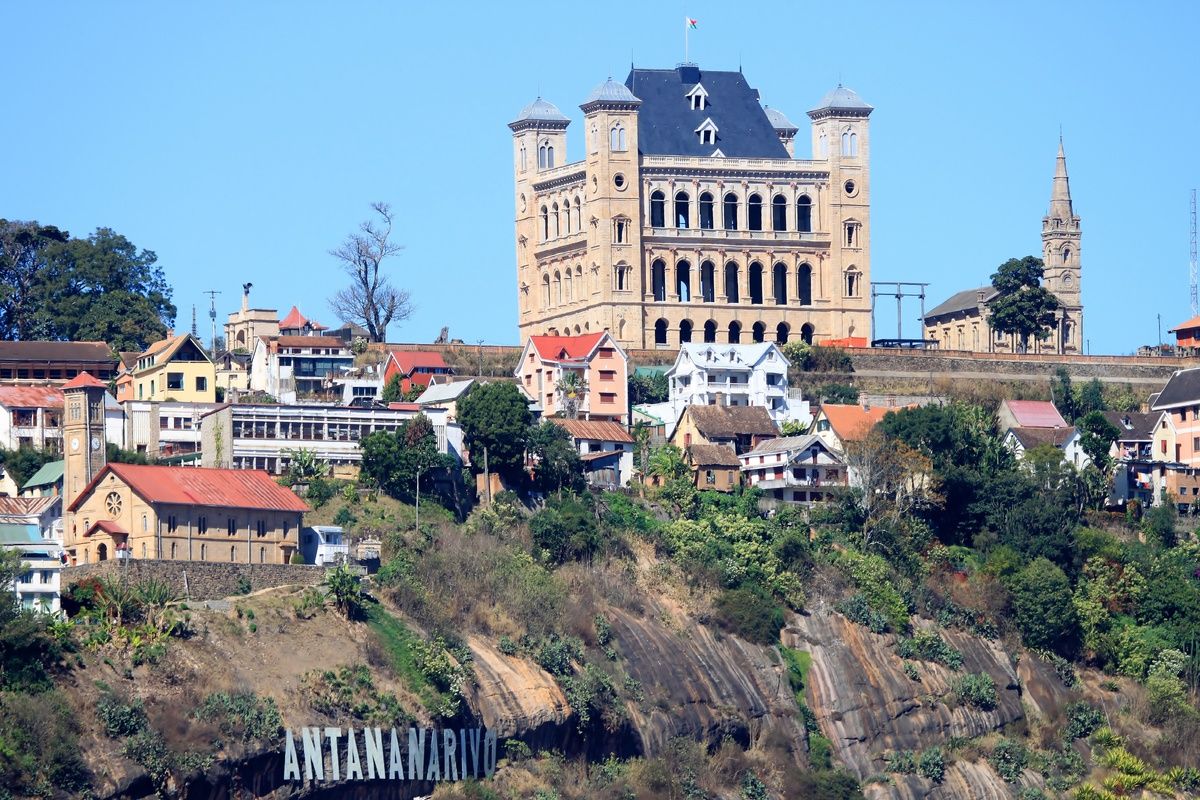 Paleis in Antananarivo
