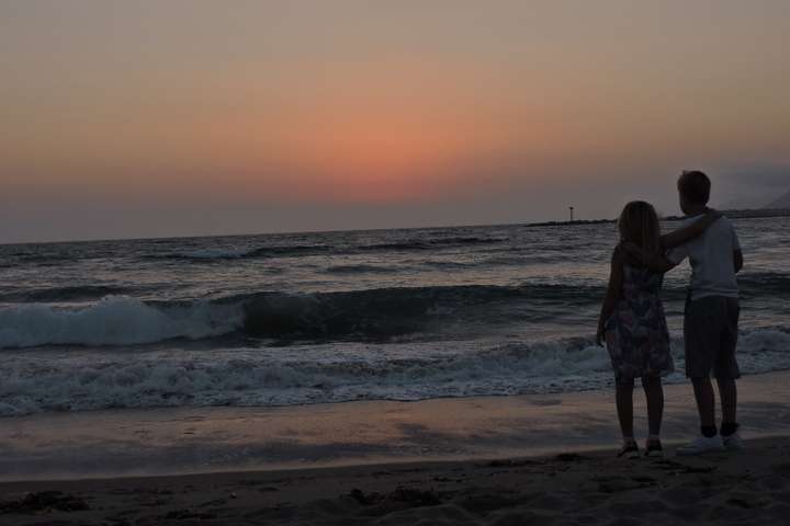 Laatste zonsondergang