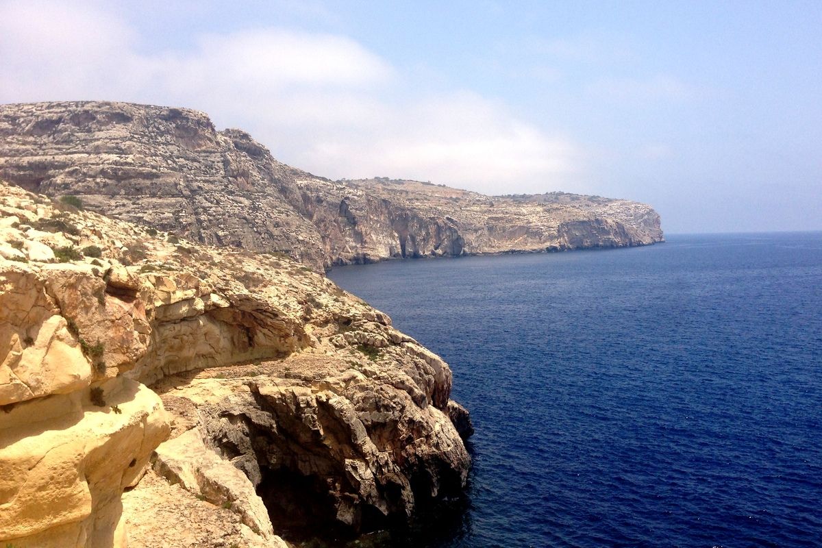 Het landschap op Malta