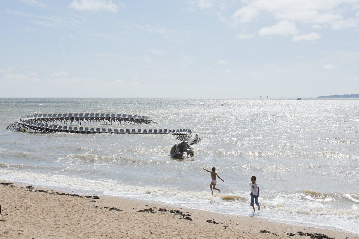 Een 120 meter lange zeeslang