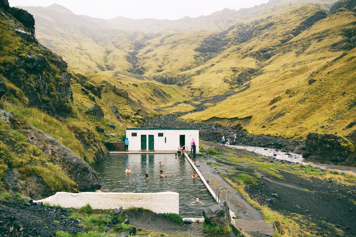 Seljavallalaug zwembad