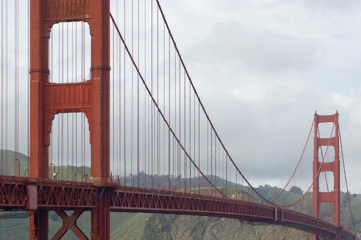 Golden Gate Bridge in San Francisco