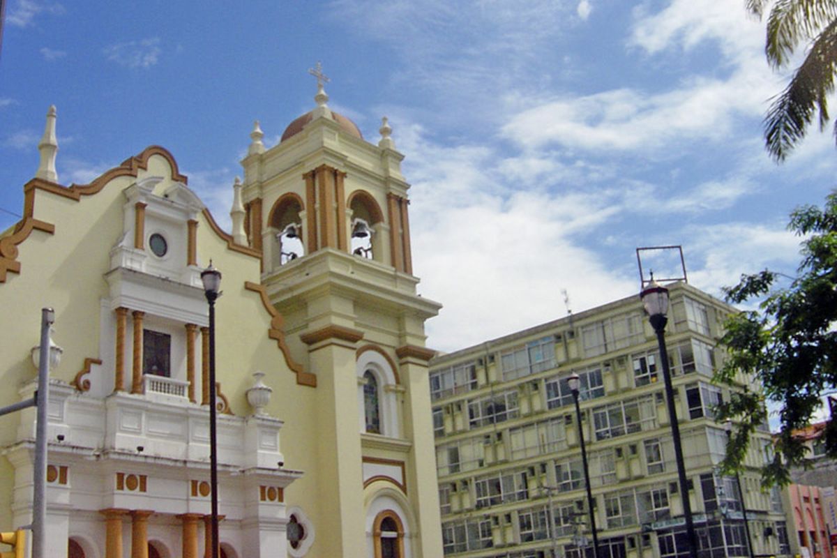 Gebouwen in San Pedro Sula