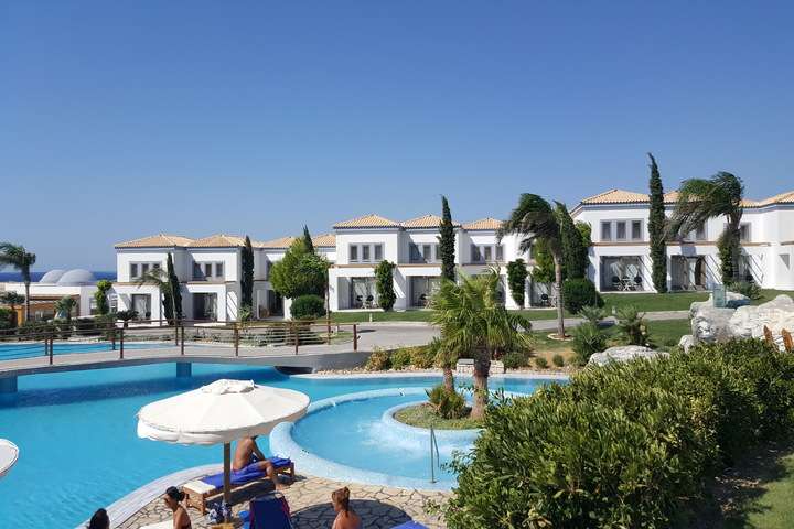 Het resort bij daglicht