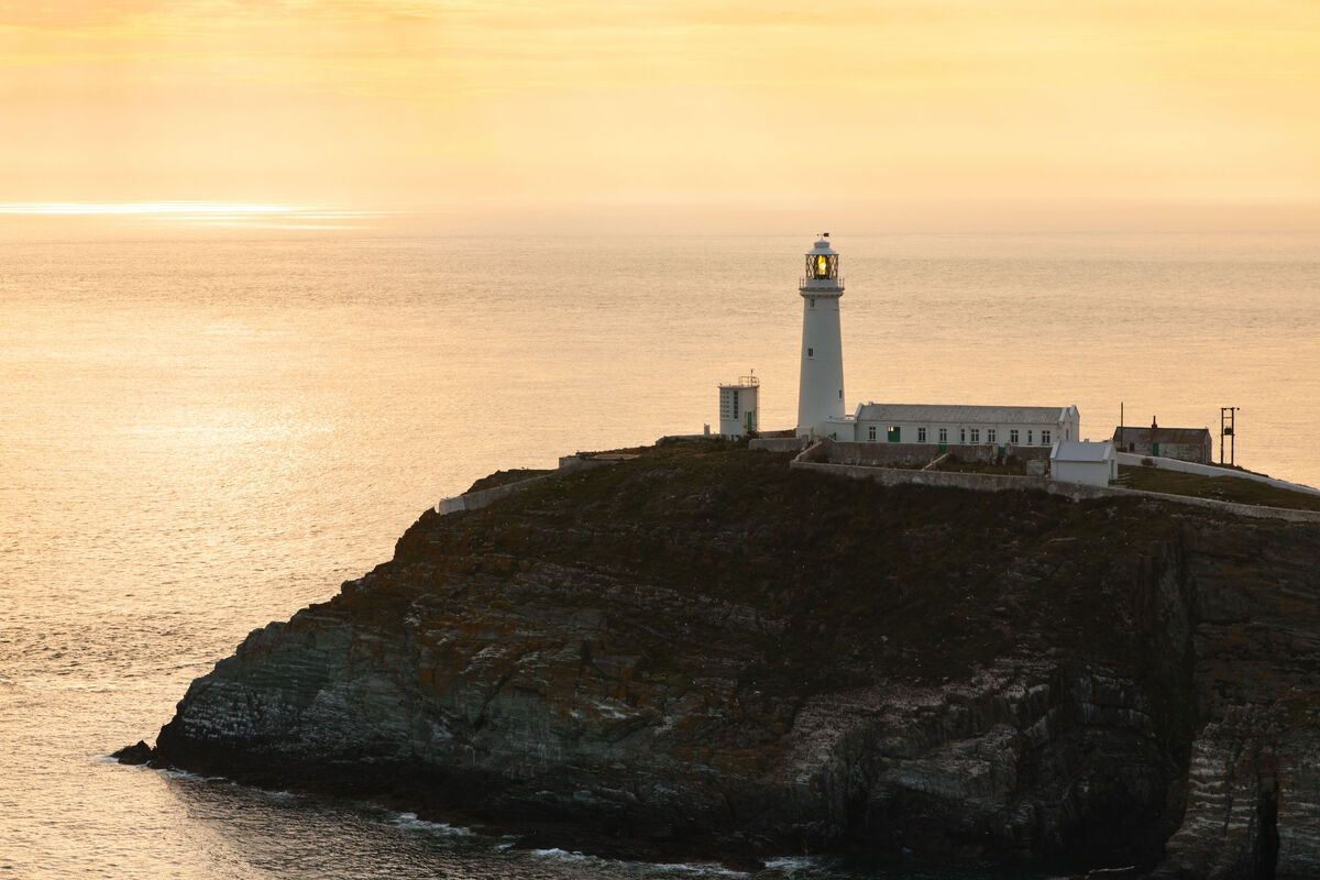 South Stack Vuurtoren in Holyhead - Wales
