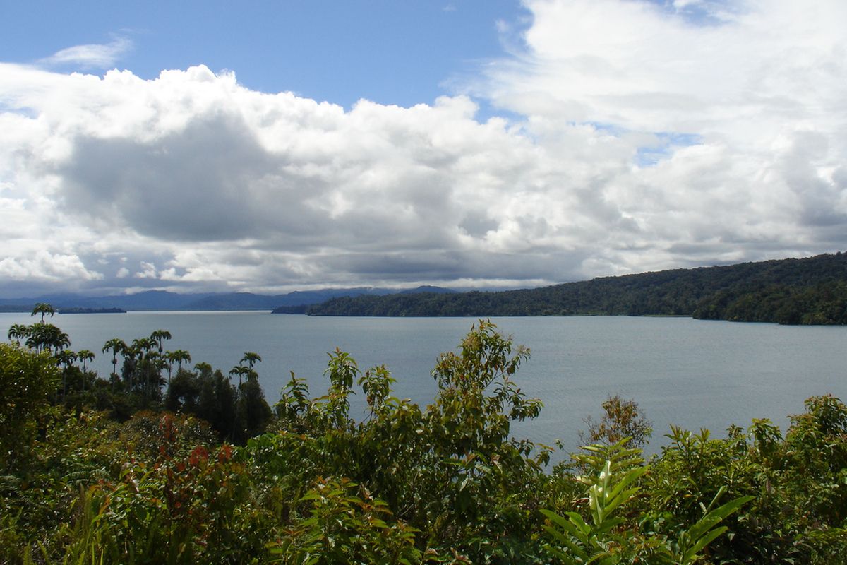 Landschap Papoea-Nieuw-Guinea