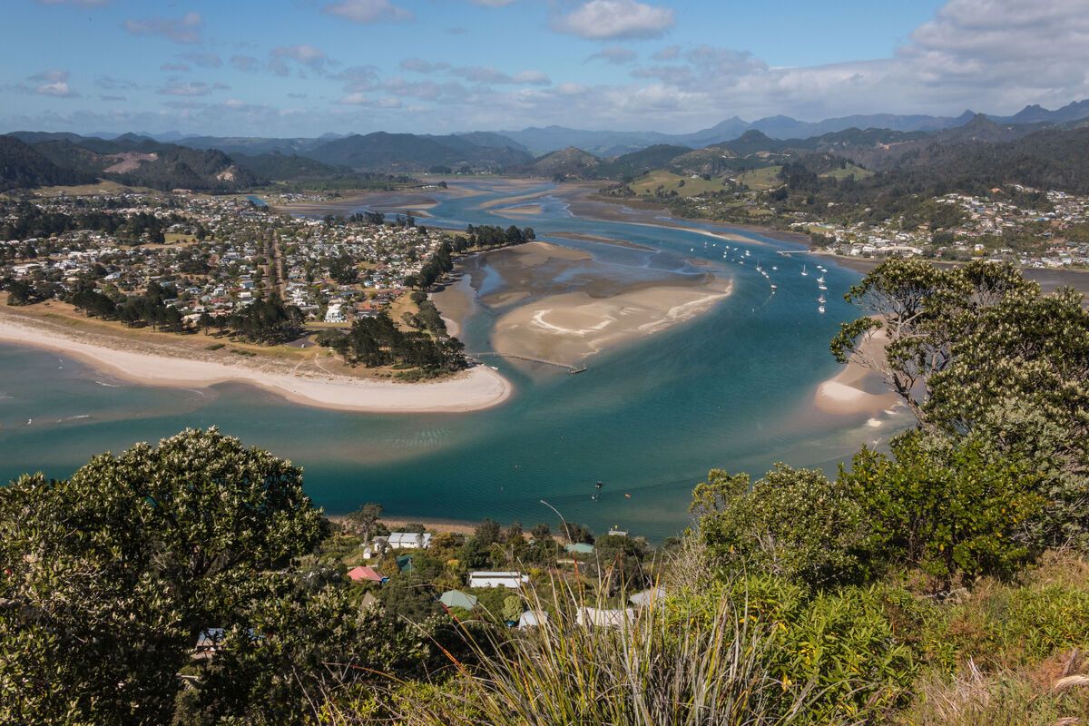 Monding Tairua rivier, Coromandel