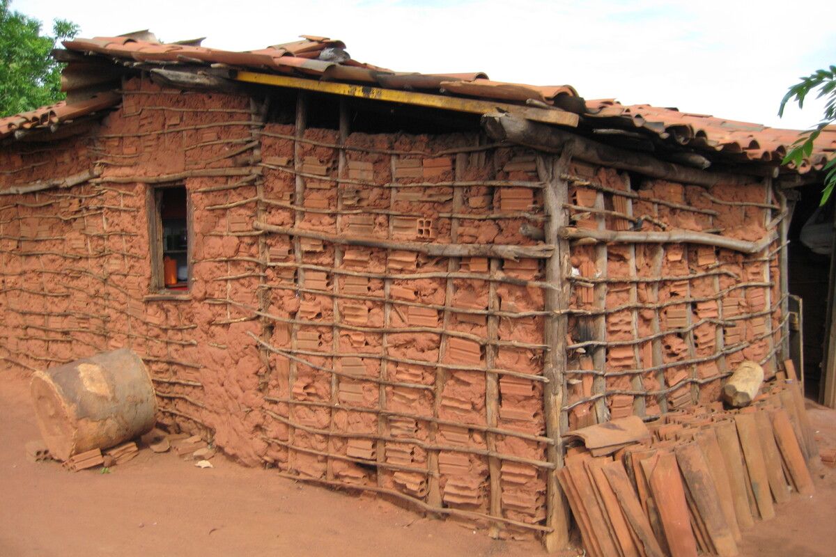 Huisje arme familie Brazili&euml;