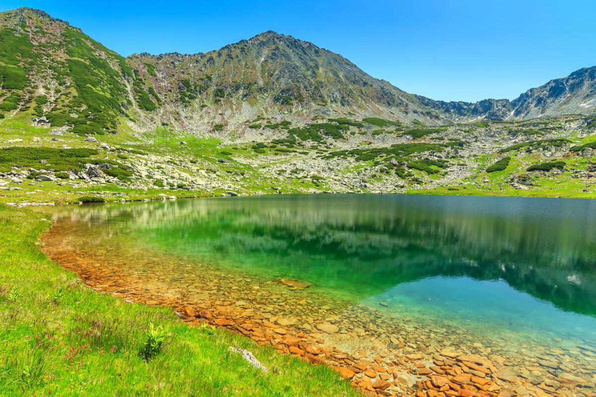 Lacul Bucura is het grootste gletsjermeer van Roemenië