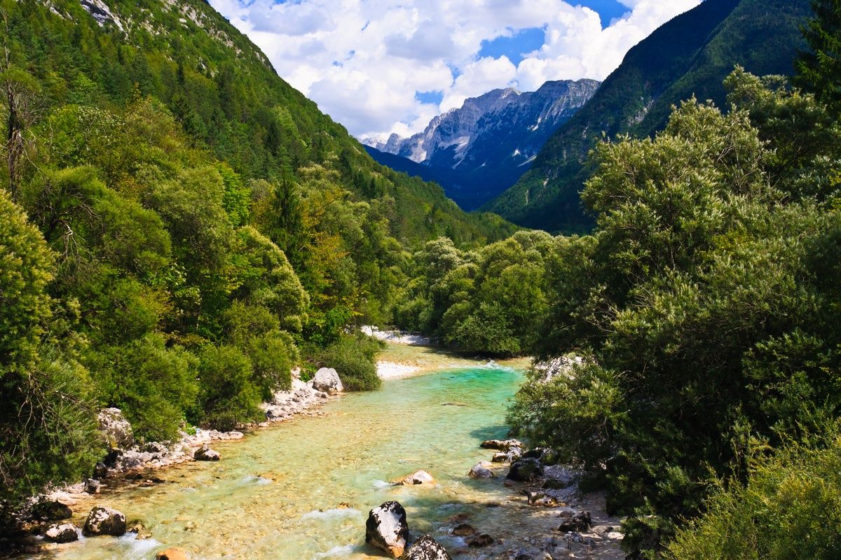 Soča rivier