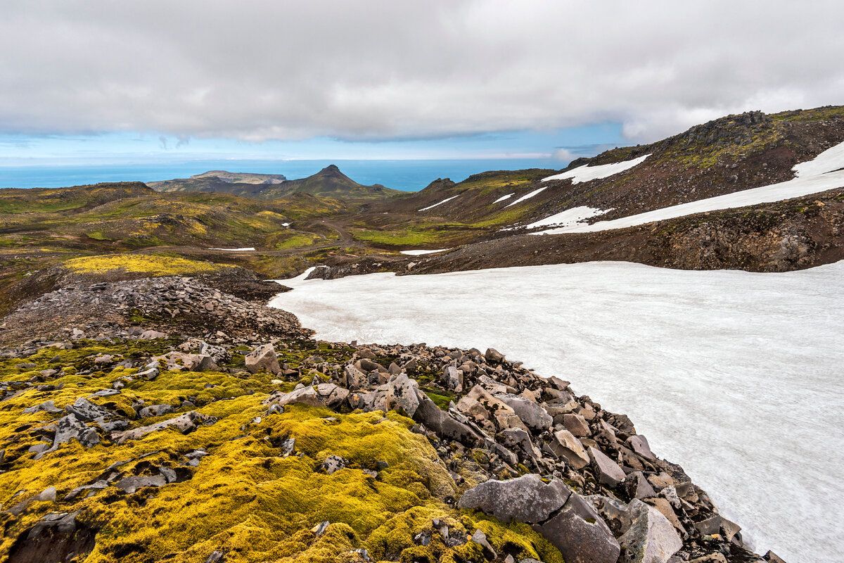 Het landschap van Snaefellsjökull National Park
