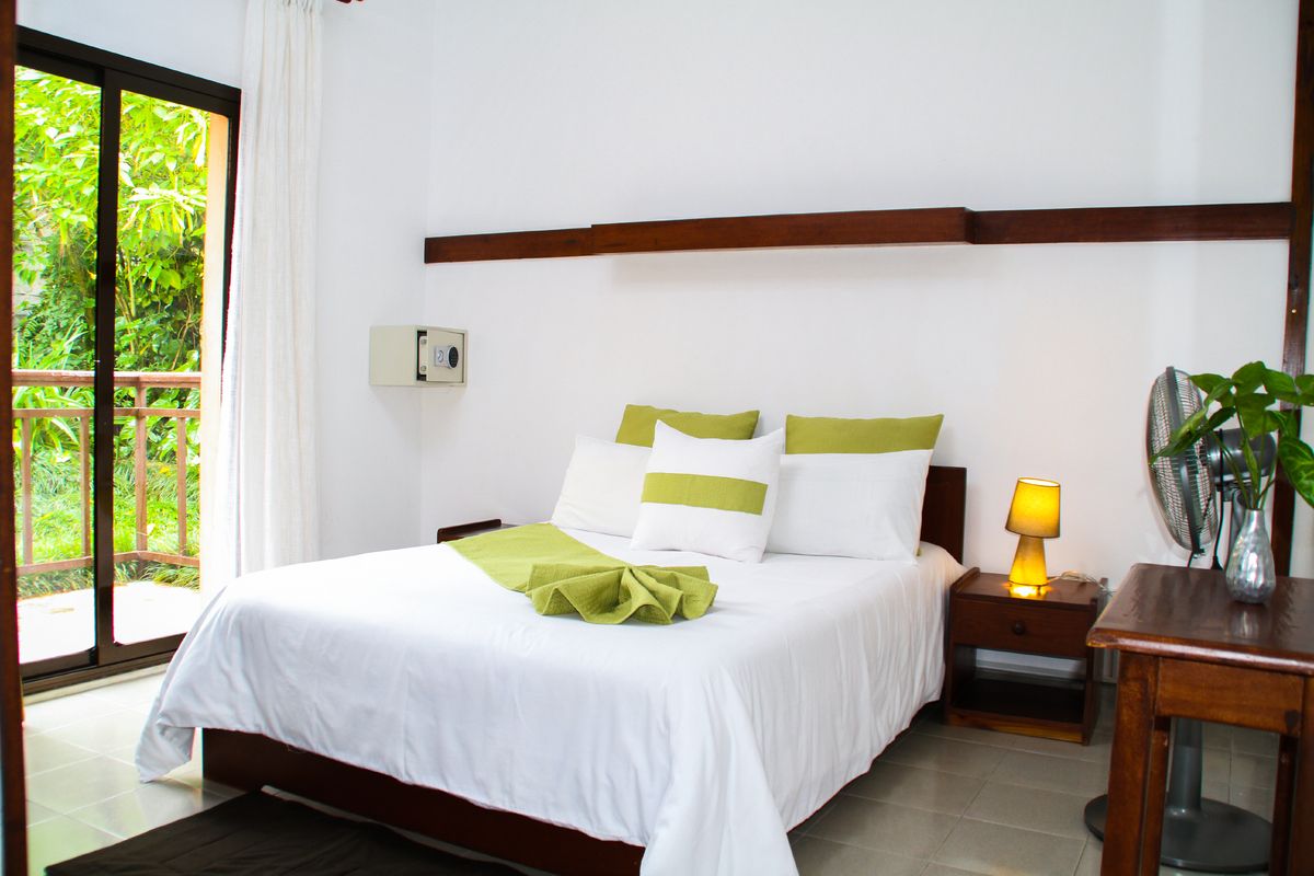 Voorbeeld van de slaapkamer