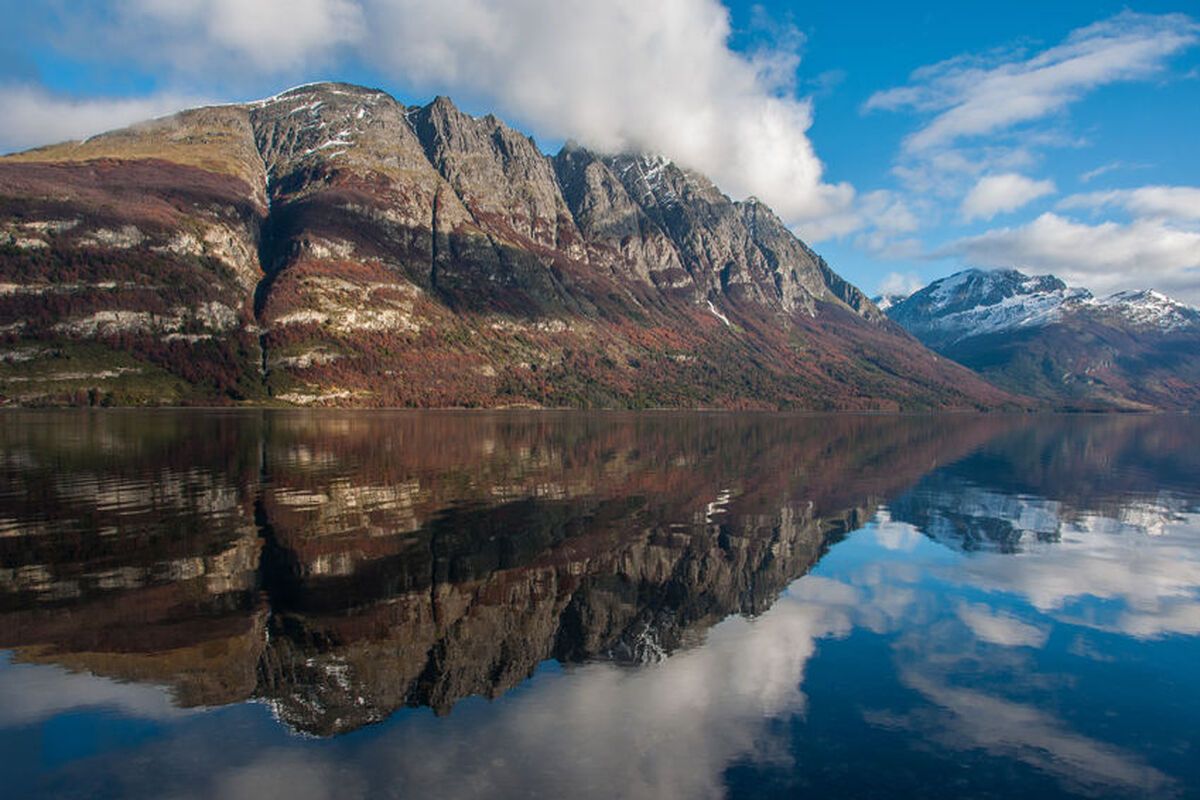 De landschappen van Tierra del Fuego