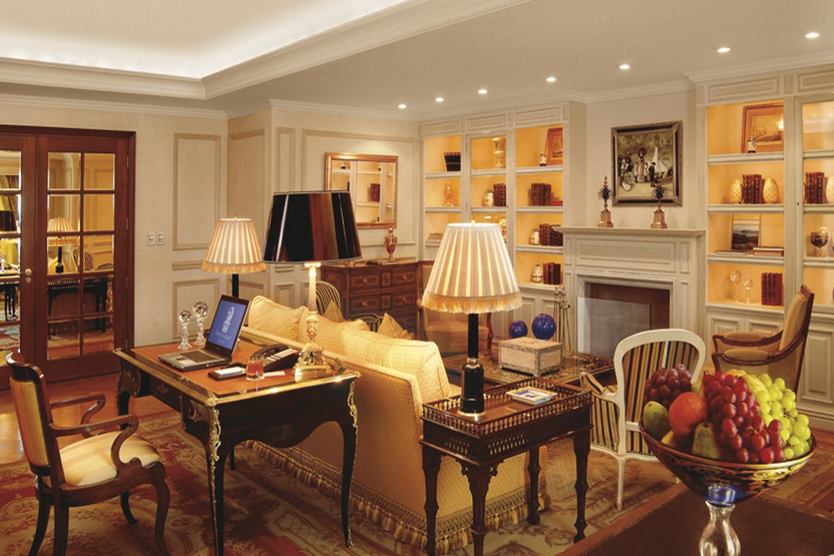 Suite Ritz-Carlton Santiago, luxe hotel