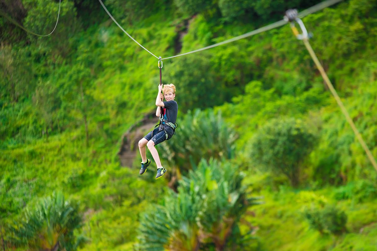Zipline La Vallee de Couleurs