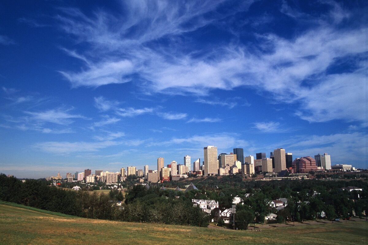 Mooi plaatje van Edmonton
