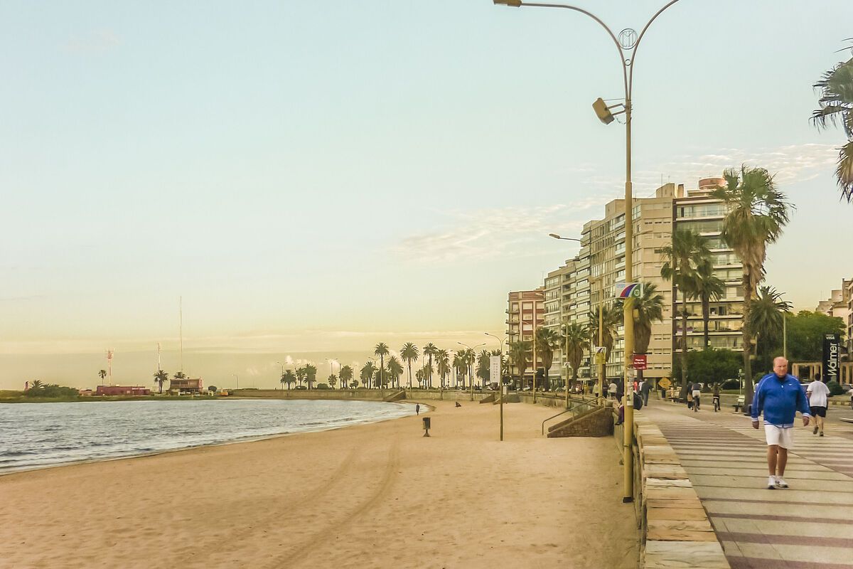 Strand van Montevideo