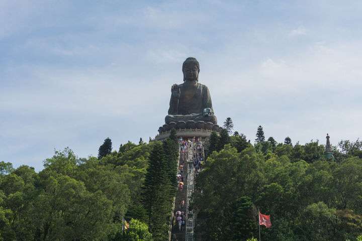 Tian Tan Boeddha, Po Lin Klooster, Hongkong