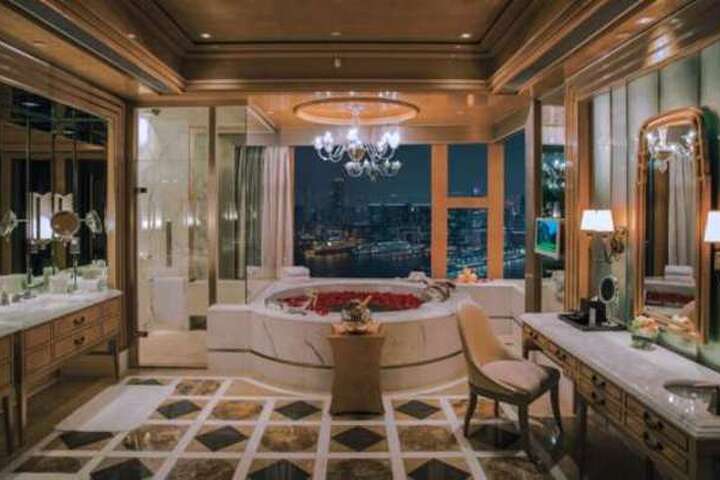 Four Seasons Hotel badkamer