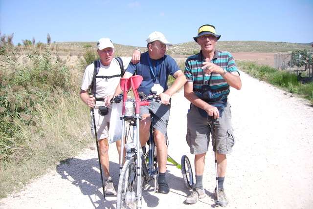 Pelgrimstocht van een pedaalridder naar Compostela