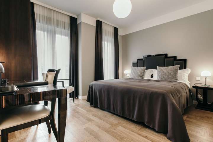 De standaard kamer bij Hotel Borg