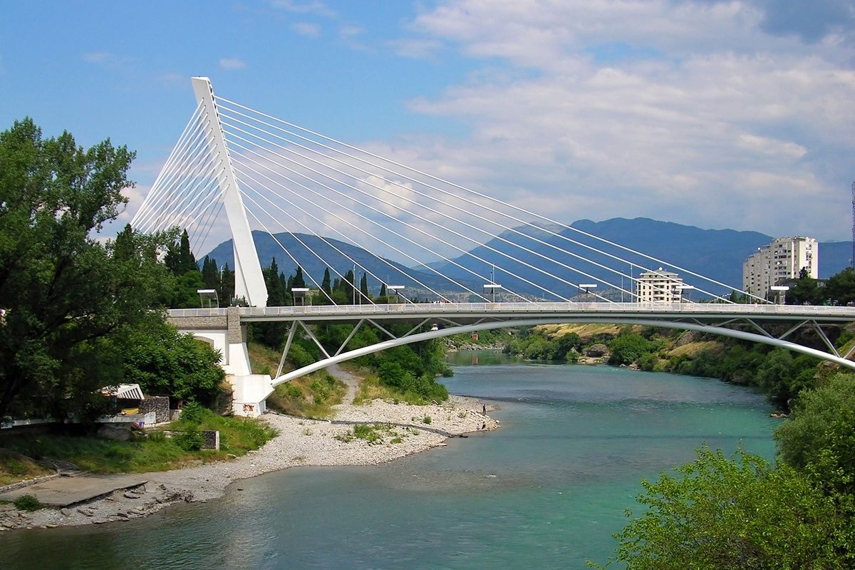 Mooi plaatje van Podgorica