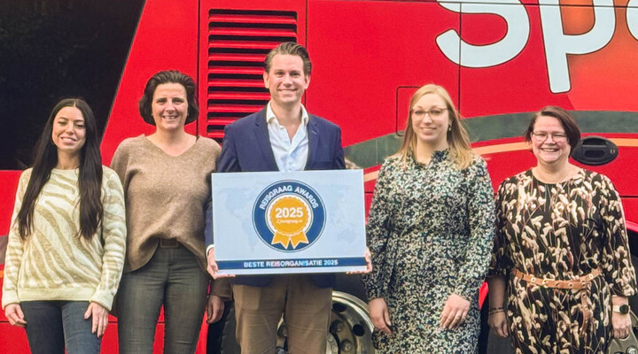 Boosten Reizen - beste reisorganisatie - Reisgraag Awards 2025