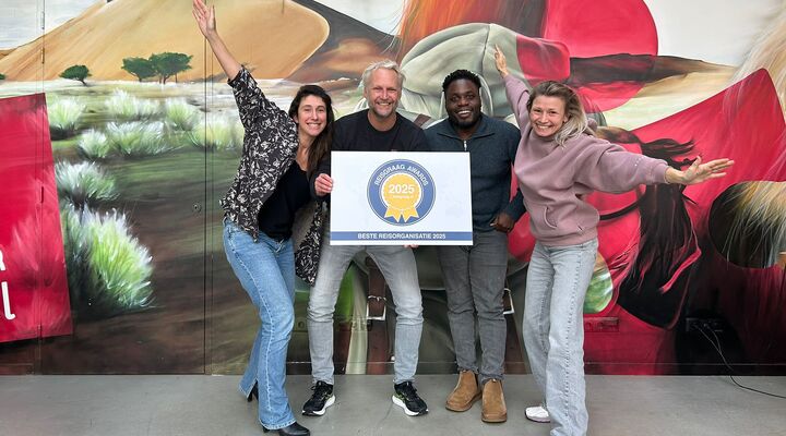 Riksja Travel - beste reisorganisatie - Reisgraag Awards 2025